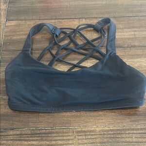 Lululemon Athletica Black Sports Bra Intimates
